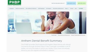 Anthem Dental Benefit Summary - Documents and Resources - PHBP