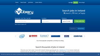 CV-Library: Ireland Jobs - Search the latest Irish jobs