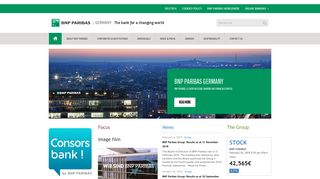 BNP Paribas Germany - The bank for a changing world
