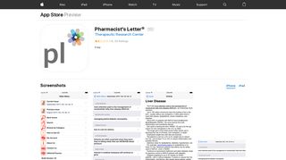 Pharmacist's Letter® on the App Store - iTunes - Apple