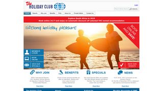 The Holiday Club – Members login for awesome holidays and getaways