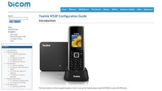 Yealink W52P Configuration Guide - Bicom Systems Wiki