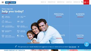 Personal Banking & Corporate Banking Services in India – YES BANK