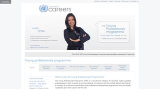 Young Professionals Programme - UN Careers - UN.org