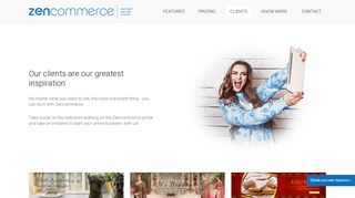 Clients - Instant online store from Zencommerce.in