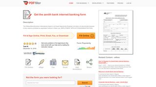 corporate internet banking zenith bank