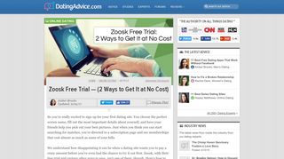 Zoosk Free Trial — (2 Ways to Get It at No Cost) - Dating Advice