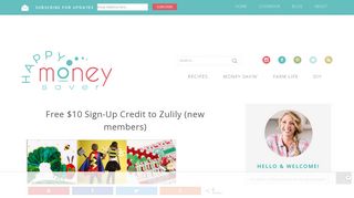 Free $10 Sign-Up Credit to Zulily (new members) | Happy Money ...