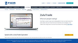 ZuluTrade - Forex Trading Platform - FXCM UK - FXCM.com