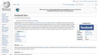 Facebook Zero - Wikipedia