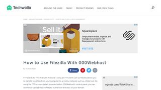How to Use Filezilla With 000Webhost | Techwalla.com