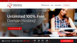 Free Domain Hosting - 000Webhost
