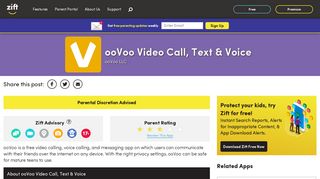 ooVoo Video Call, Text & Voice - Zift App Advisor