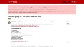 What is going on? http://www.0fees.net wtf? - 000webhost forum