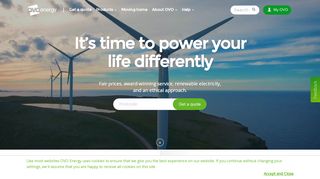 OVO Energy | Positive energy since 2009