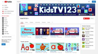 KidsTV123 - YouTube