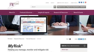 MyRisk®: Secure Risk Assessment and Risk Analysis Tools – FM Global