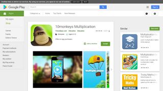 10monkeys Multiplication - Apps on Google Play