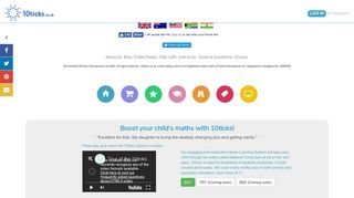 10ticks maths | Online Home Learning System