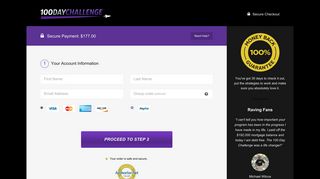 100 Day Challenge® - Member Signup
