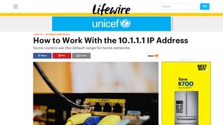 What Is the 10.1.1.1 IP Address? - Lifewire