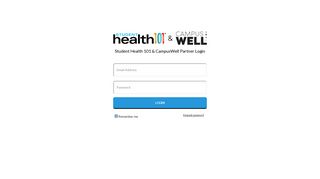 Login - Student Health 101 Client Portal