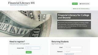 Financial Literacy 101 | Financial Literacy Education Programs for ...