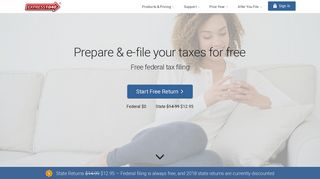 Express1040® Free tax return preparation, file federal & state taxes ...
