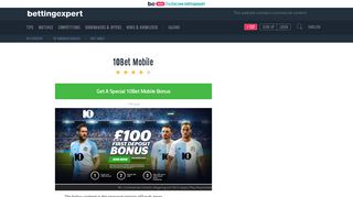 10Bet Mobile - A Guide to 10Bet's Mobile Platform - bettingexpert