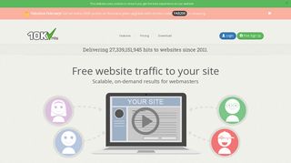 10KHits Traffic Exchange: Free Website Traffic to Your Site