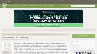 Not refund my fund - 10trading | Forex Peace Army - Your Forex ...