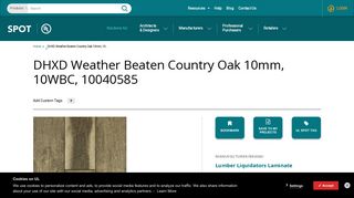 DHXD Weather Beaten Country Oak 10mm, 10WBC ... - UL Spot