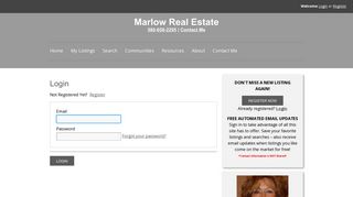 User Login | Marlow Real Estate | 580-658-1177 | Marlow OK Homes ...