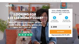 Alternative to 118 118 Money Loans, Apply Online | Drafty
