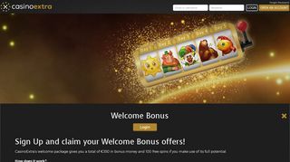Welcome Bonus - Casino Extra