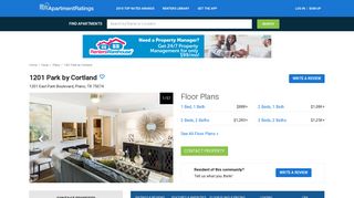 1201 Park by Cortland - 170 Reviews | Plano, TX Apartments for Rent ...