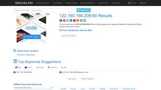 122.160.166.209:90 Results For Websites Listing - SiteLinks.Info