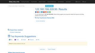 122.160.166.209:90. Results For Websites Listing - SiteLinks.Info