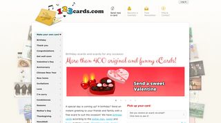 123cards.com - Send Free Birthday Cards & eCards for Every Occasion