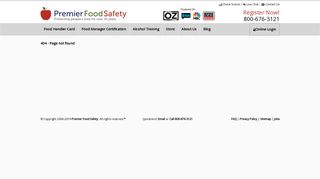 Premier Food Safety: Food Safety Certification Training and Food ...