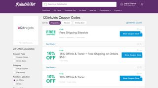 123inkJets Coupon: 10% Off Coupon Code, Free Shipping 2019