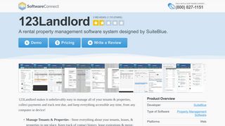 SuiteBlue 123Landlord | Property Management Software | 2019 Reviews