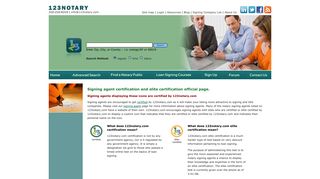 Signing Agents - 123notary.com, Signing Agent Certification ...