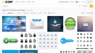 Login Icon Stock Photos And Images - 123RF