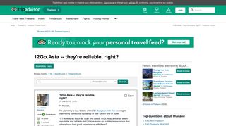 12Go.Asia -- they're reliable, right? - Thailand Message Board ...