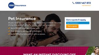 Pet Insurance | 1300 Insurance