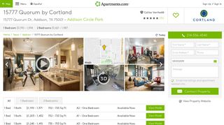 15777 Quorum by Cortland Apartments - Addison, TX | Apartments.com
