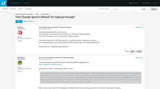 How Change /guest/s/default/ for login portal page? - Ubiquiti ...