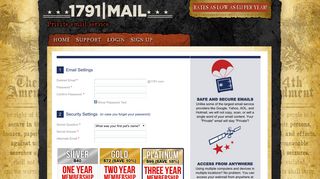1791mail.com. Personal Email