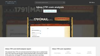 Inbox 1791. Webmail (Web Mail) - Login - FreeTemplateSpot